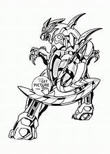 Bakugan Coloring Pages Print Colorings Cartoon Sketch Page sketch template