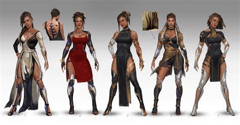 Proposal:Netherrealm should let fans choose what outfits we want from the concept art (Jacqui ...