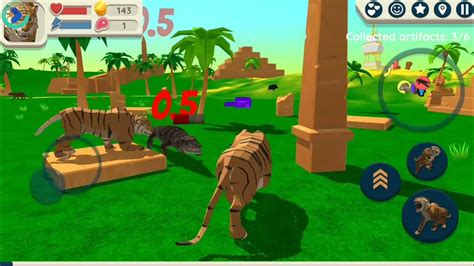 Tiger Simulator 3D (By CyberGoldFinch) Action And Adventure Animal Mobile Games Android Gameplay ...