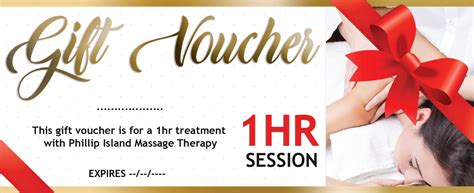 Massage Treatment Gift Voucher - PHILLIP ISLAND MASSAGE THERAPY