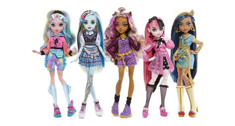 Mattel's relaunch of 'Monster High' dolls include figures with diverse ...