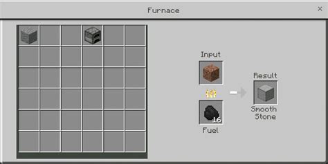 Minecraft Smooth Stone: How to Make it?