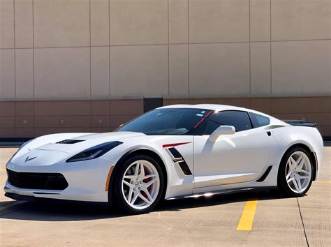 Chevrolet Corvette C7 Grand Sport White MRR M755 Wheel | Wheel Front