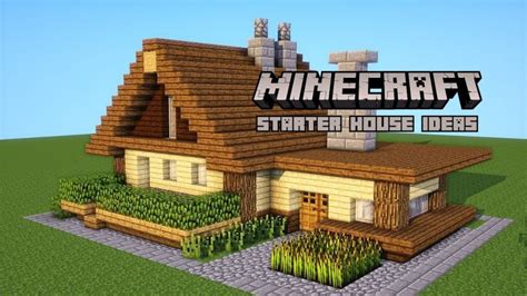 15 Awesome Minecraft Starter House Design Ideas