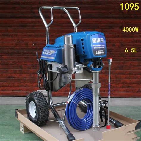 Profesional Electric Airless Paint Sprayer 4000W 6.5Min/L PISTON Painting Machine 1095 with ...