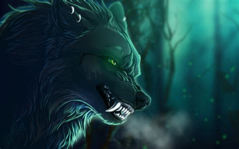 Fantasy Wolf Art