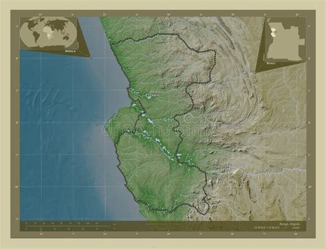 Bengo, Angola. Wiki. Labelled Points of Cities Stock Photo - Image of territory, science: 255635984