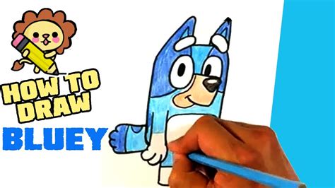 how to draw bluey cartoon - Etsuko Ordonez