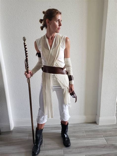 Rey Star Wars Inspired Costume Women's Rey Inspired - Etsy