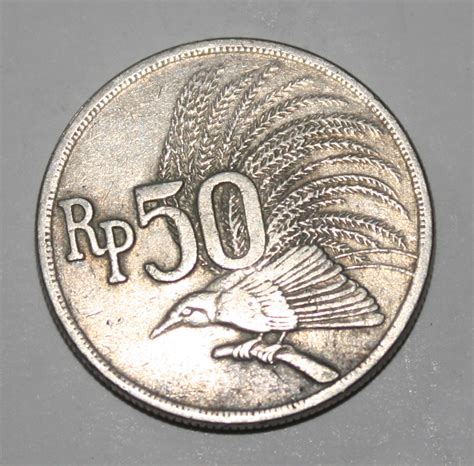 KOLEKSI UANG KUNO: Uang Koin 50 Rupiah Tahun 1971