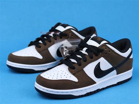 Nike SB Dunk Low Trail 304292-102 White/Black-Trail End Brown Sneakers