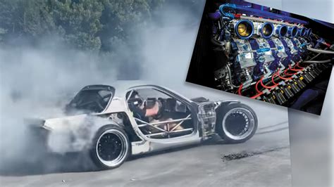 This Six-Rotor Mazda RX-7 Will Make You Plug Your Ears and Grin