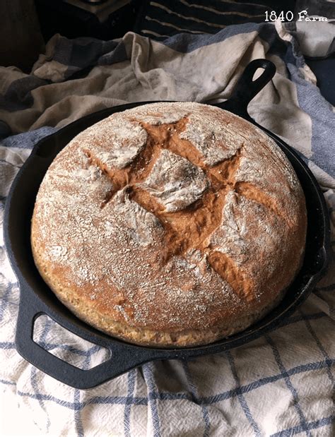 Rustic Cast Iron Skillet Bread – 1840 Farm