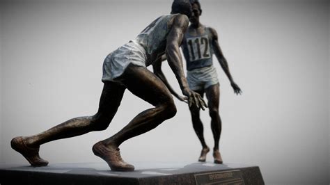 Statue of John Landy and Ron Clarke, Melbourne - 3D model by RPBear [c6758eb] - Sketchfab