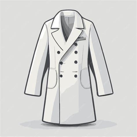 Premium Vector | Coat vector on a white background