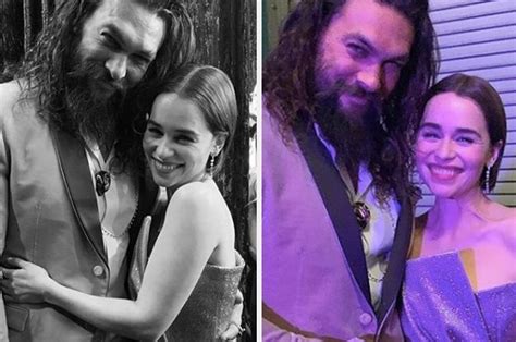 Emilia Clarke And Jason Momoa Had A Mini "Game Of Thrones" Reunion At ...