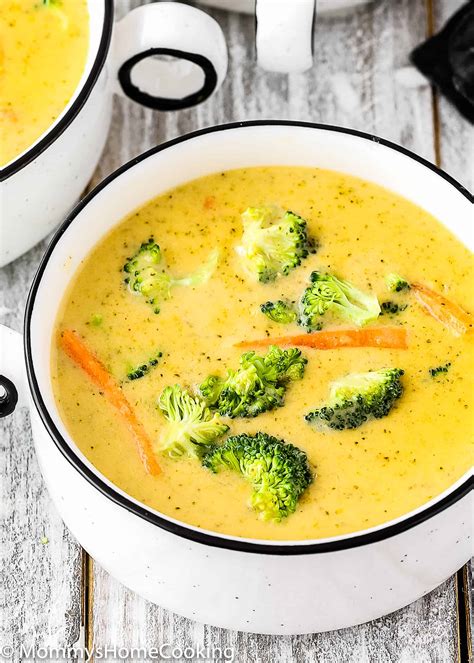 Easy Instant Pot Broccoli Cheddar Soup - Mommy's Home Cooking