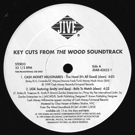 Key Cuts From "The Wood" Soundtrack (1999, Vinyl) - Discogs