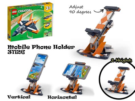 LEGO MOC Mobile Phone Holder by Max Subtle Creations | Rebrickable - Build with LEGO