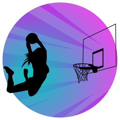 Download female basketball player silhouette Vector Art. Choose from ...