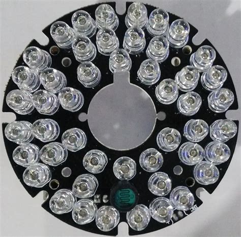 Diske Infrared 48 x F5 IR LED board for CCTV cameras night vision ...