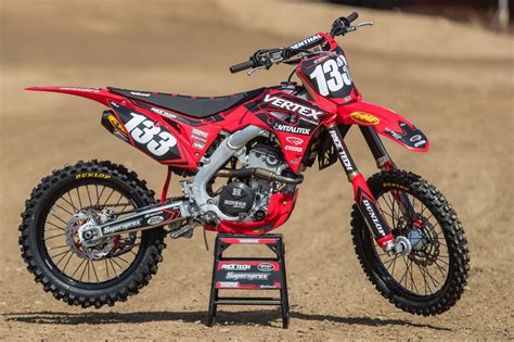 Tested: Vertex's 262cc 2018 Honda CRF250R - Motocross Feature - Vital MX