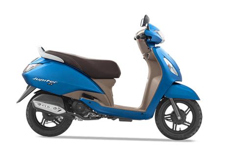 TVS Jupiter Colors: Blue, Black, Silver, White, Grey, Brown, Red - GaadiKey