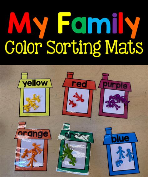 Preschool All About Me and My Family Theme Activity Pack | Family ...