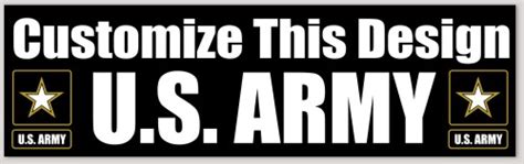 US Army Bumper Sticker | MakeStickers