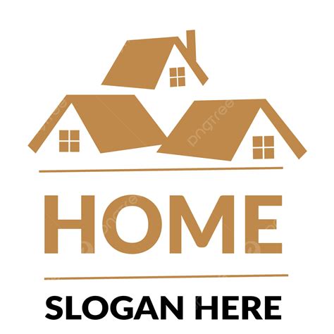 Home Slogan Here Logo Design, Home, Slogan, Logo Design PNG and Vector with Transparent ...