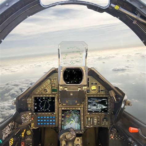 Jet Airlines: Dassault Mirage 2000D cockpit