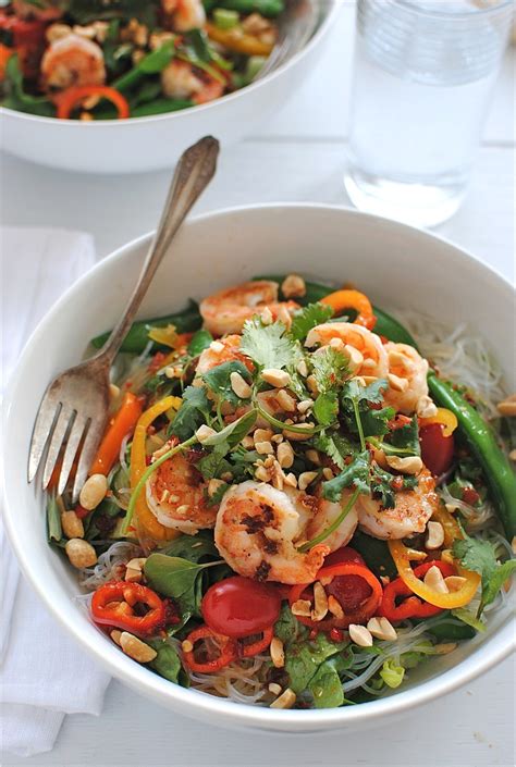 Thai Shrimp Salad | Bev Cooks