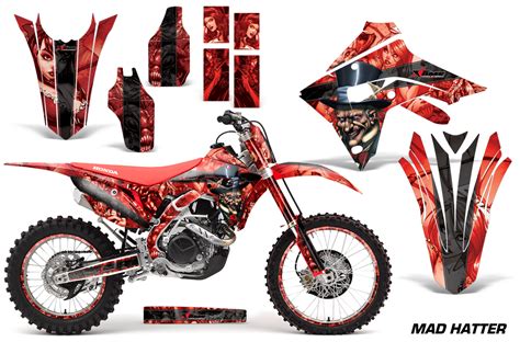 Honda CRF450R CRF450RX 2017-2018 Motocross Graphics Kit