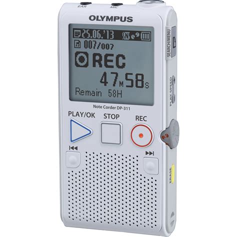 Olympus 2GB DP-311 Digital Recorder V412131WU000 B&H Photo Video