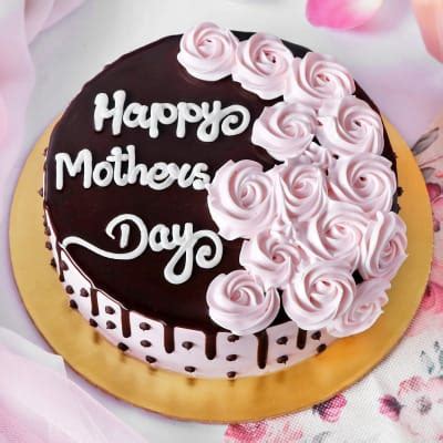 Buy/Send Happy Mother's Day Yummy Chocolate Cake Half Kg Online | IGP ...