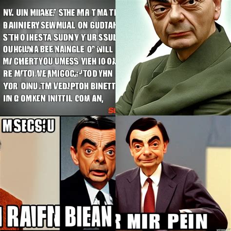 sun tzu meme but it is mr bean | Stable Diffusion | OpenArt