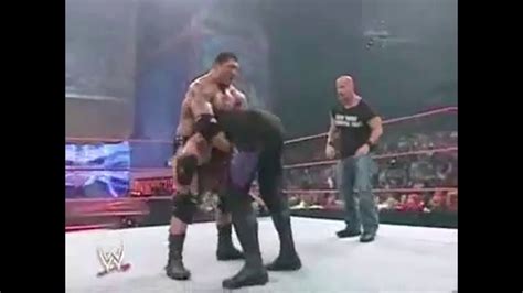 Batista Bombs to Undertaker - YouTube