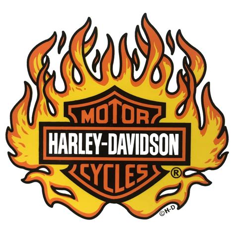 Harley Davidson Logo With Flames | Images and Photos finder