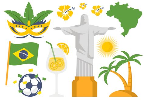 Brazil Illustration Icon and Symbol Vector - Download Free Vector Art, Stock Graphics & Images