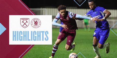 Highlights & Reaction: U21s fall to Chelsea loss | West Ham United F.C.