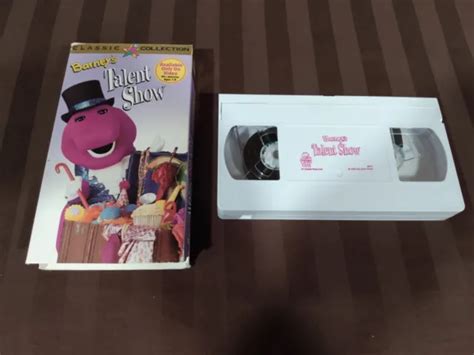 BARNEY VHS VIDEO Tape Talent Show VHS Classic Collection Barney Home ...