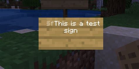 How to Change Text Color for Signs in Minecraft (Color Codes)