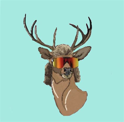 Deer Mullet Army | Deer wallpaper, Deer photos, Easy doodle art