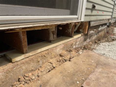 A Honest Concrete Contractor/Replacing a Rim Joist and Sill Plate | Gizmo Exteriors Repair ...