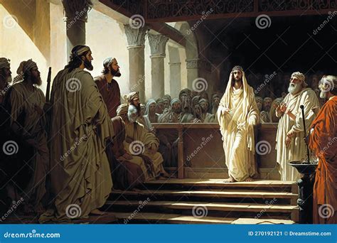 The Trial of Jesus before Pontius Pilate. Way of the Cross. History ...