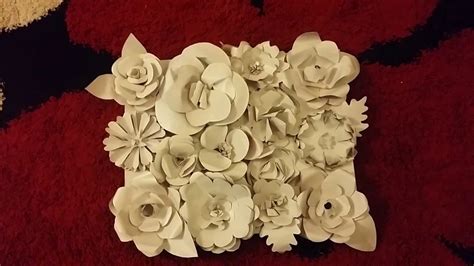 3D Paper Flowers - YouTube