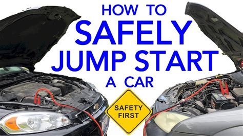 How To Safely Jump Start A Vehicle With A Dead Battery & The Correct Way... | Dead battery ...