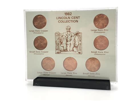 Lot - Lot of 6 Complete Lincoln 1982 Cent Collection