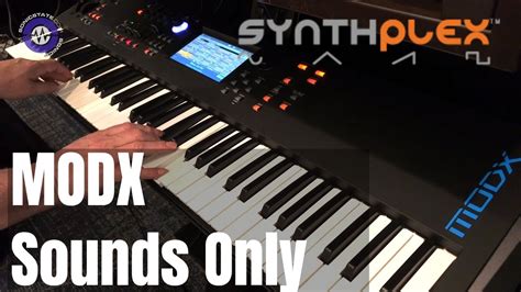 Synthplex 2019 Yamaha MODX Sounds Only - YouTube