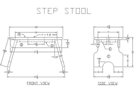 DIY Free Wood Plans Step Stool Plans Free